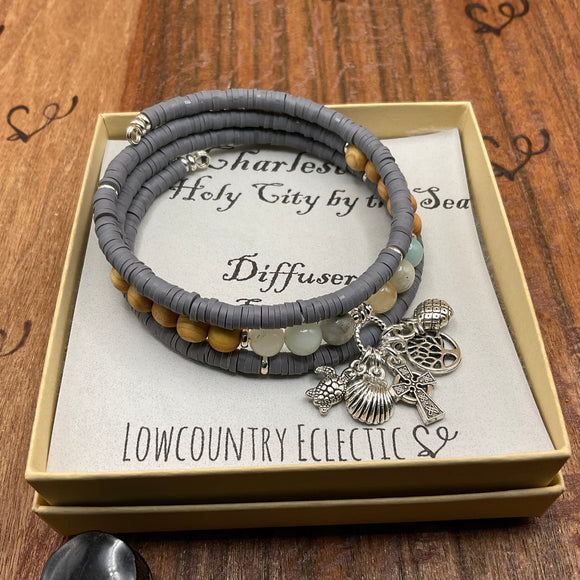 Holy City by the Sea Wrap Difffuser Bracelet