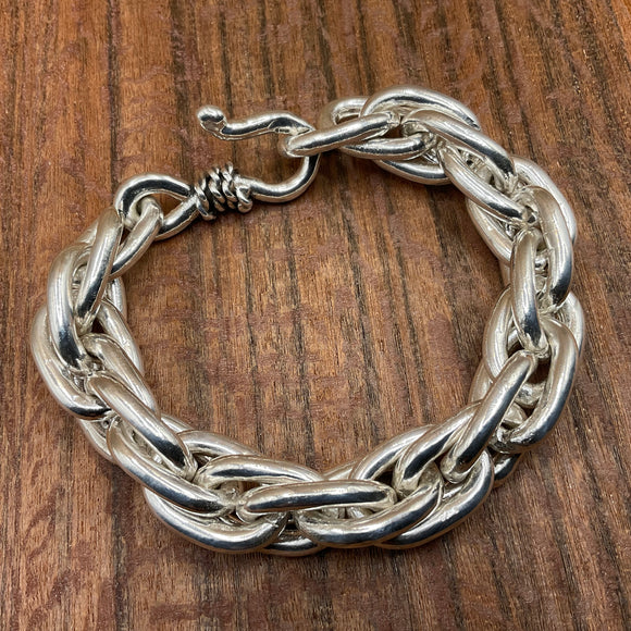 Sailor’s Chain Bracelet // Made with .999 Fine Silver