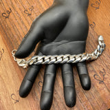 Arma-Mint OG Double Cuban Bracelet // Made of .999 Fine Silver