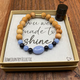 Shine Diffuser Bracelet // Glows in the dark!