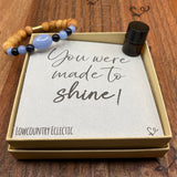 Shine Diffuser Bracelet // Glows in the dark!