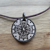 Engraved Essential Oil Diffuser Necklace
