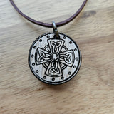 Engraved Essential Oil Diffuser Necklace