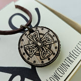 Engraved Essential Oil Diffuser Necklace