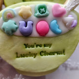 Little Red Hen Current Special -- Lucky Charms Cookie Stamp and Cutter Set