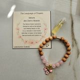 Cherry Blossom Sakura Diffuser Bracelet