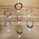 Crusader Jerusalem Cross Essential Oil Diffuser Bracelet