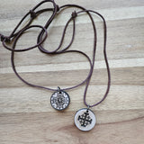 Engraved Essential Oil Diffuser Necklace