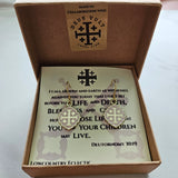 Quatrafoil Jerusalem Cross Earrings