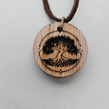 Engraved Essential Oil Diffuser Necklace