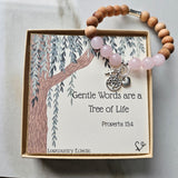 Gentle Words Gemstone Essential Oil Diffuser Bracelet