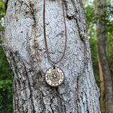 Engraved Essential Oil Diffuser Necklace