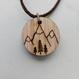 Engraved Essential Oil Diffuser Necklace