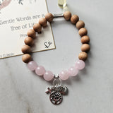 Gentle Words Gemstone Essential Oil Diffuser Bracelet