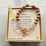 Cherry Blossom Sakura Diffuser Bracelet