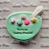 Little Red Hen Current Special -- Lucky Charms Cookie Stamp and Cutter Set