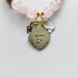 Quatrafoil Matthew 10:16 Jerusalem Cross Stretch Essential Oil Diffuser Bracelet