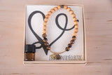 Bee and Hive Dainty Diffuser Bracelet for Essential Oils
