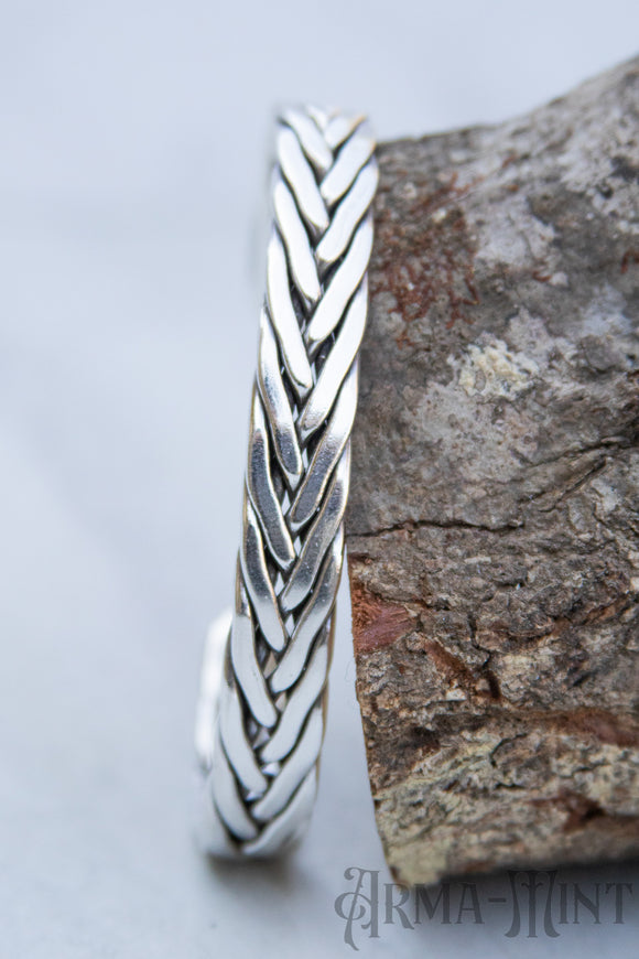 Five Strand Cuff // Made with .999 Fine Silver