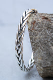 Arma-Mint Five Strand Woven Bracelet // Made with .999 Fine Silver